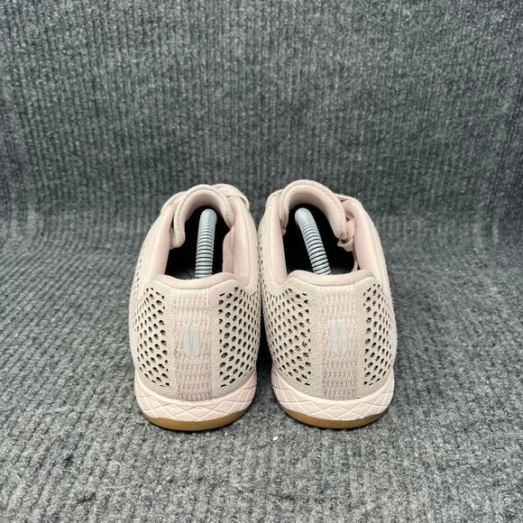 NOBULL Suede Trainer Low Blush Pink Gum Athletic CrossFit Shoes Mens 9 / 10.5 W - Picture 4 of 8